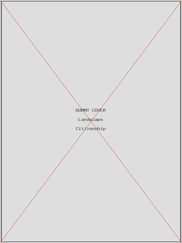 Landscape Citizenship - cover